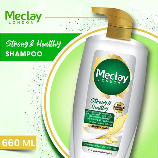 Meclay London - Strong & Healthy Shampoo 660ml