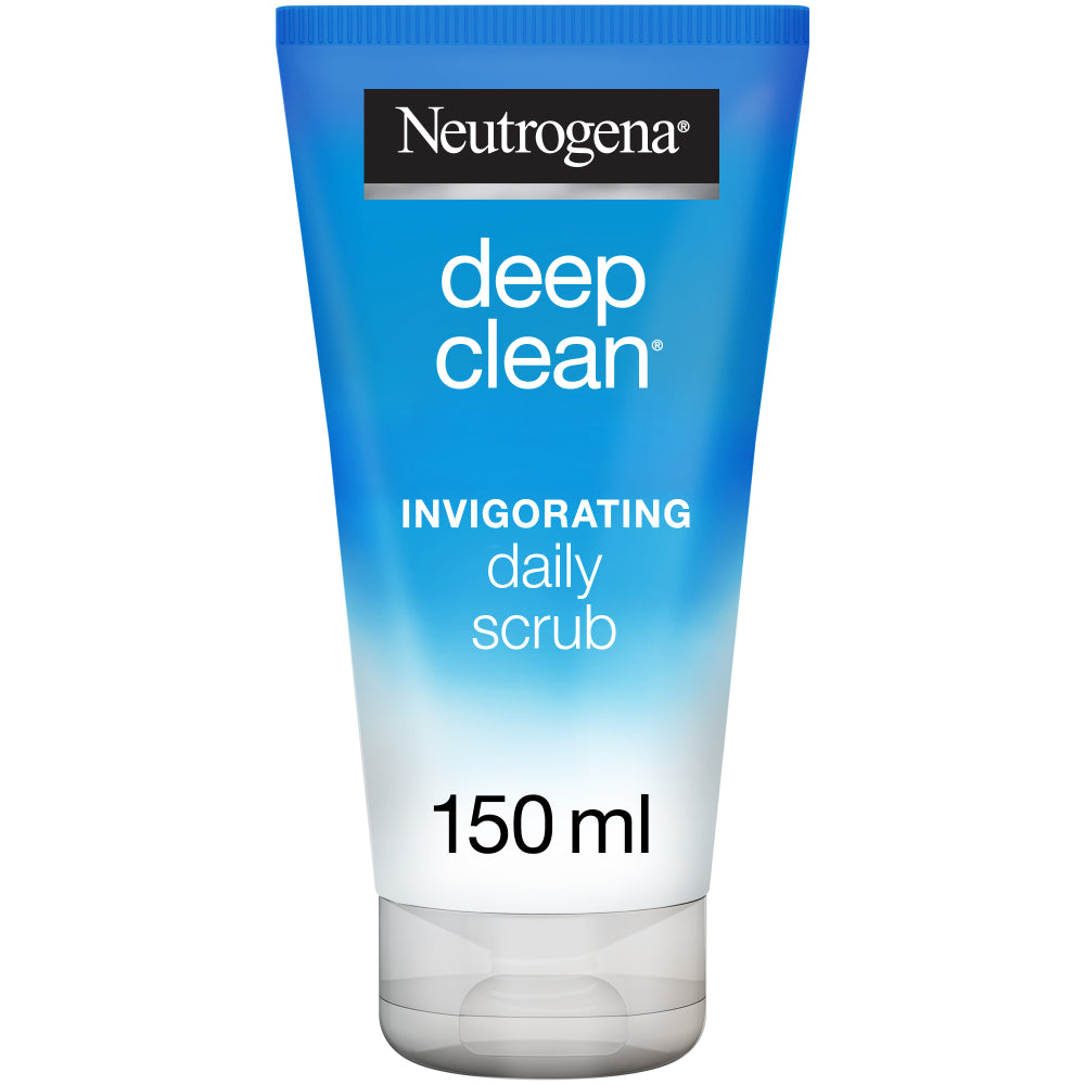 Neutrogena- Face Scrub, Deep Clean, Invigorating, Normal to Combination Skin, 150ml