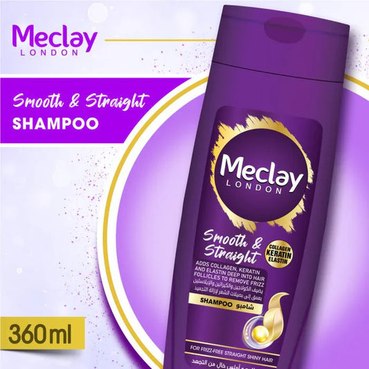 Meclay London - Smooth & Straight Shampoo 360ml