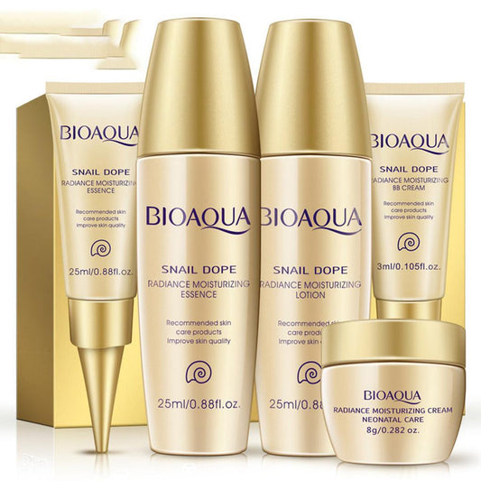 BIOAQUA Radiance Moisturizing Snail Dope 5 Pcs Gift Box