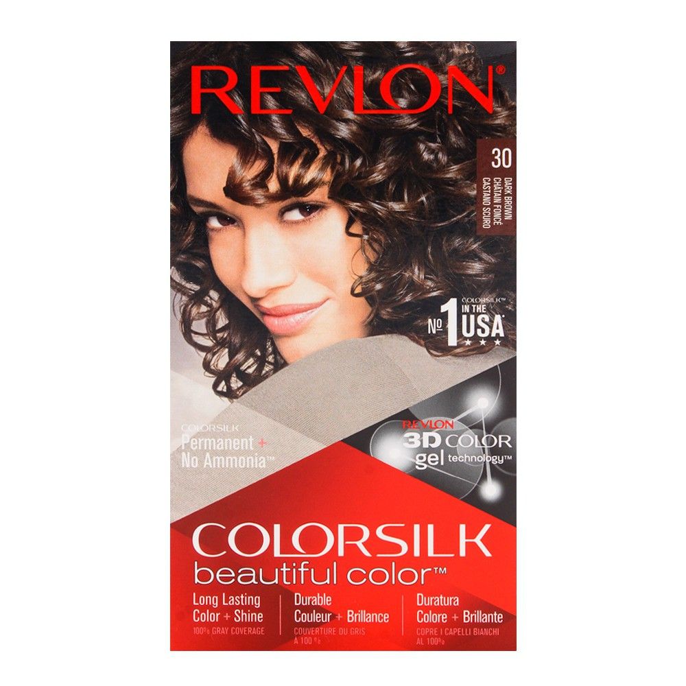 Revlon Dark Brown Hair Color 30 Colorsilk