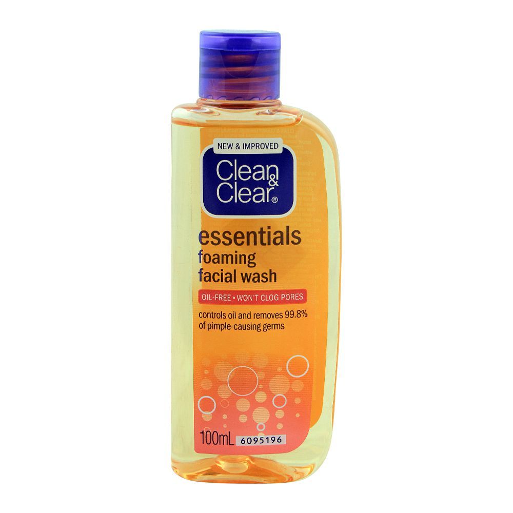 Clean & Clear Foaming Face Wash Oil Free - 50Ml