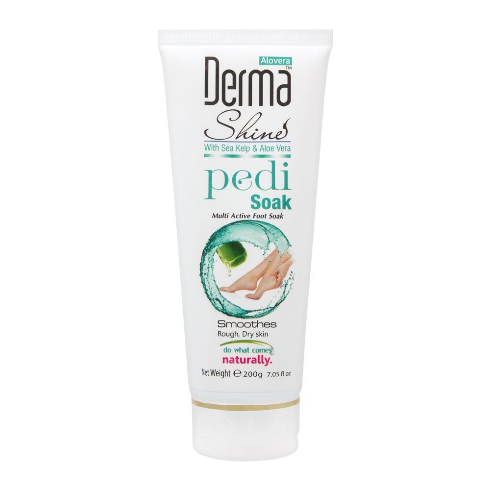 Derma Shine - Pedi Soak with Sea Kelp & Aloe Vera 200G