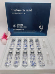 BIOAQUA Hyaluronic Acid Essence B6 Moisturizing Anti Wrinkle Facial Serum 5mlx10