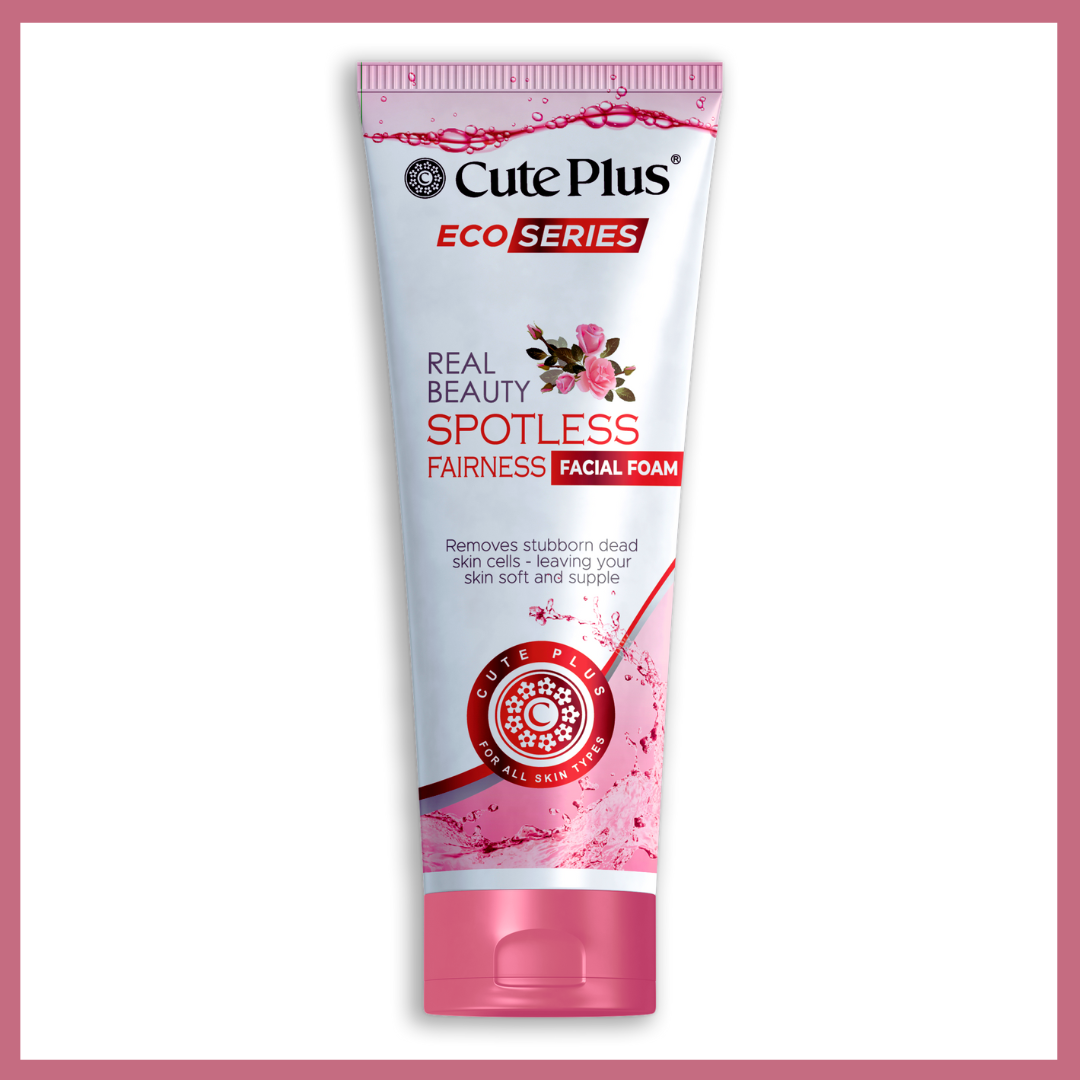 Cute Plus Real Beauty Spotless Fairness Facial Foam 100ml