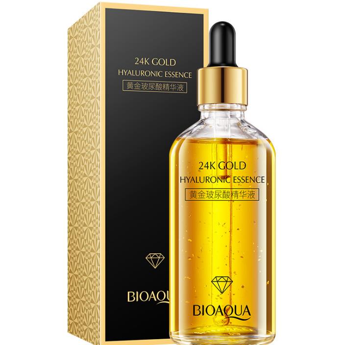 Bioaqua 24k Gold Hyaluronic Essence Face Serum 100ml