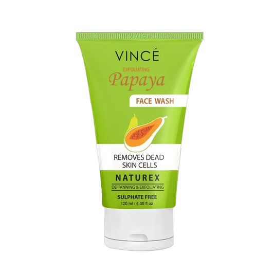 Vince - Exfoliating Papaya Face Wash - 120Ml