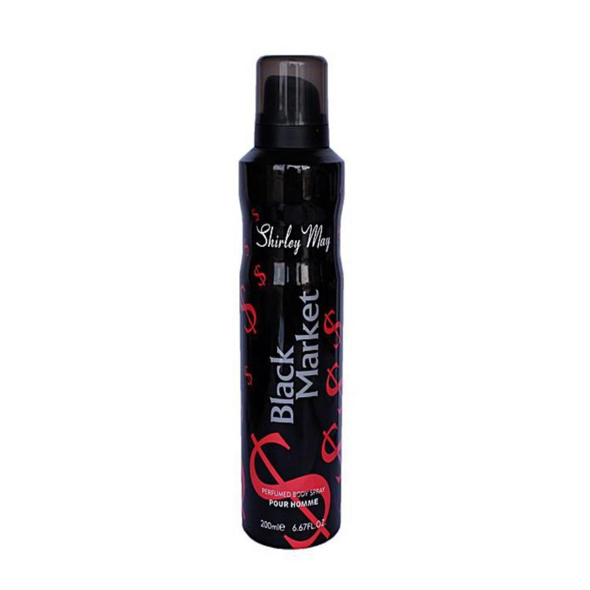 Shirley May Black Market Body Spray For Men