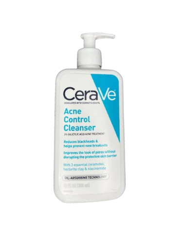 Cerave Acne Control Cleanser
2% SALICYLIC ACID ACNE TREATMENT 355ml