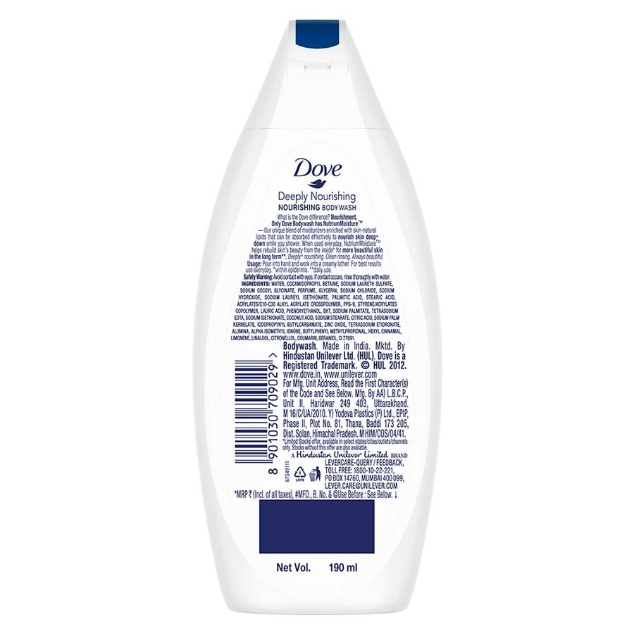 Dove Deeply Nourishing Body Wash (190 ml)