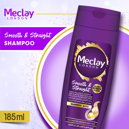 Meclay London - Smooth & Straight Shampoo 185ml