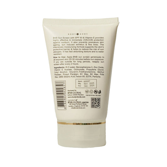 BNB Vitamin E Sun Screen (Spf 60)