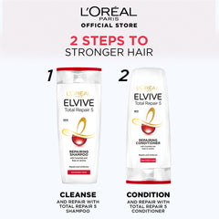 L'Oreal Paris Elvive Total Repair 5 Shampoo 360 Ml - For Damaged Hair