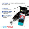 Garnier Pure Active 3 In 1 Charcoal Blackhead Face Wash Mask Scrub - 50ml