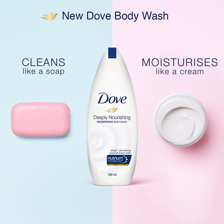 Dove Deeply Nourishing Body Wash (190 ml)