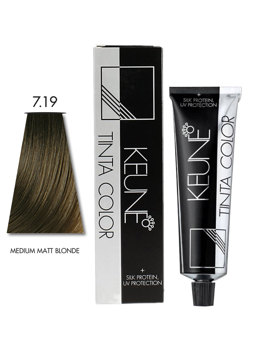 KEUNE HAIR COLOR TINTA COLOR NO. 7.19