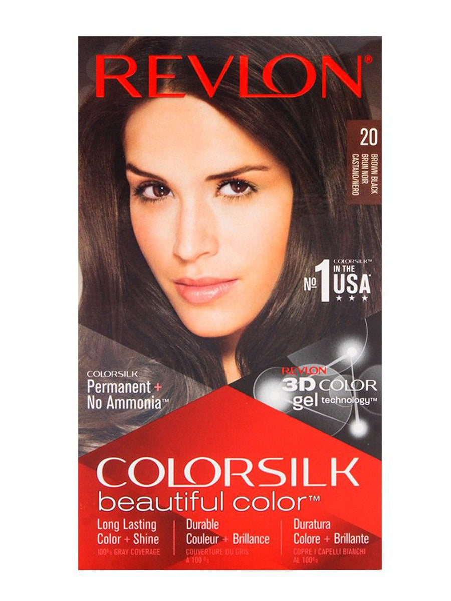 Revlon Hair Color N Care # 20 (BROWN BLACK)