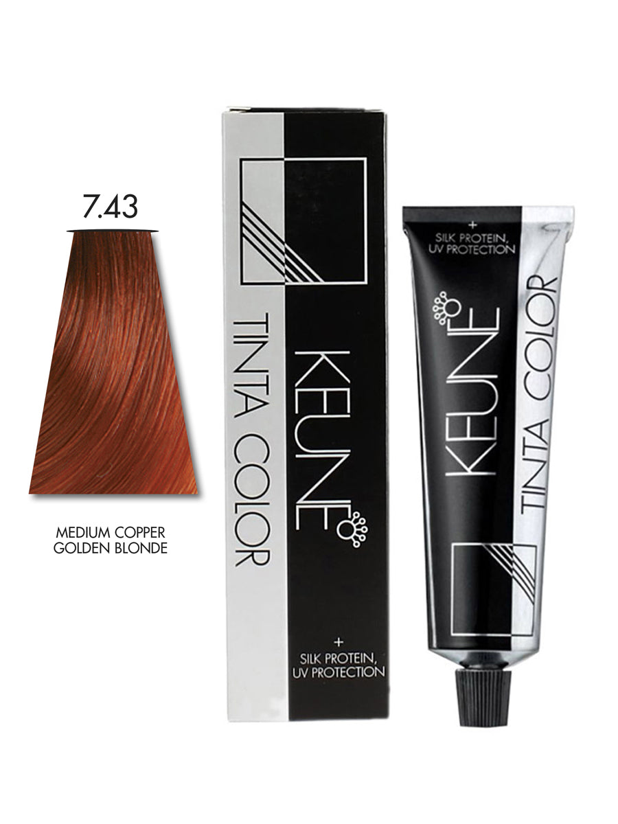 Keune Hair Color Tinta # 7.43