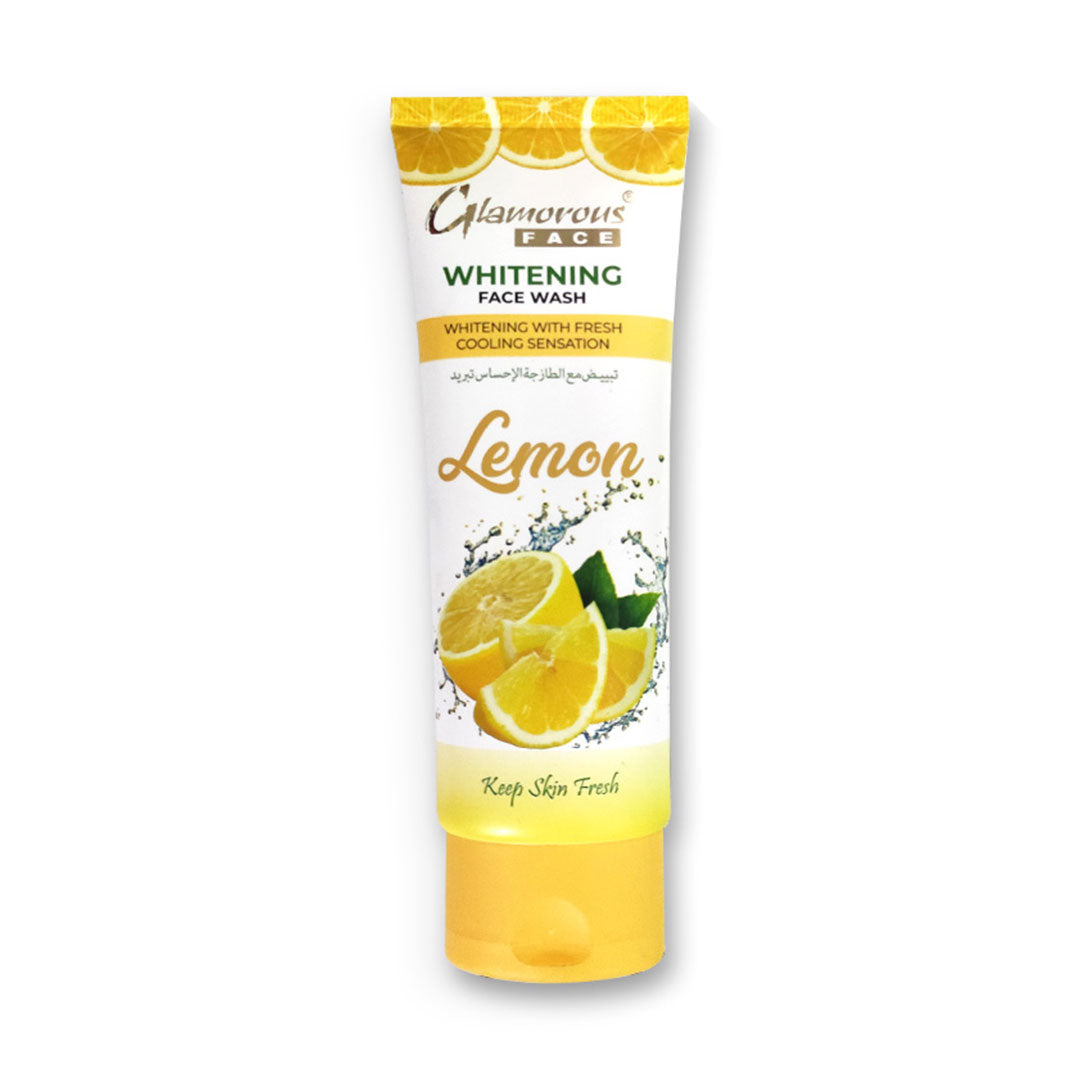 Glamorous Face Whitening Lemon Face Wash 100gm