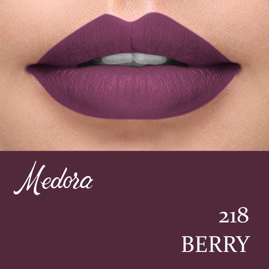 Medora - Matte Lipstick- 218 Berry