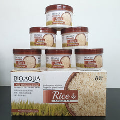 bioaqua rice 6 step facial kit (g)