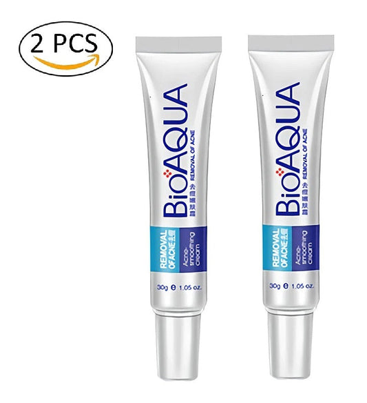 BIOAQUA 2 Pcs Anti Acne Scar Mark Remover Acne Scar Removal Cream