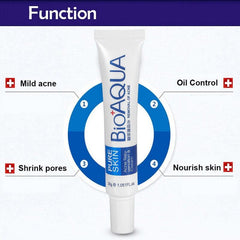 BIOAQUA 2 Pcs Anti Acne Removal Face Cream & Acne Removal Serum