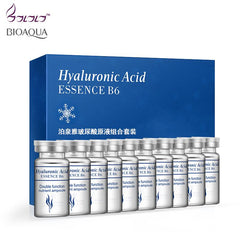 BIOAQUA Hyaluronic Acid Essence B6 Moisturizing Anti Wrinkle Facial Serum 5mlx10