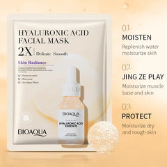 BIOAQUA Hyaluronic Acid Delicate Smooth Facial Sheet Mask