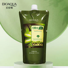 Bioaqua Olive Extract Hair Film Improve Frizzy Smooth Hair 400g