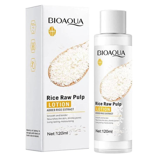 Bioaqua Rice Raw Pulp Lotion - Perfect Moisturizer for Facial Skin