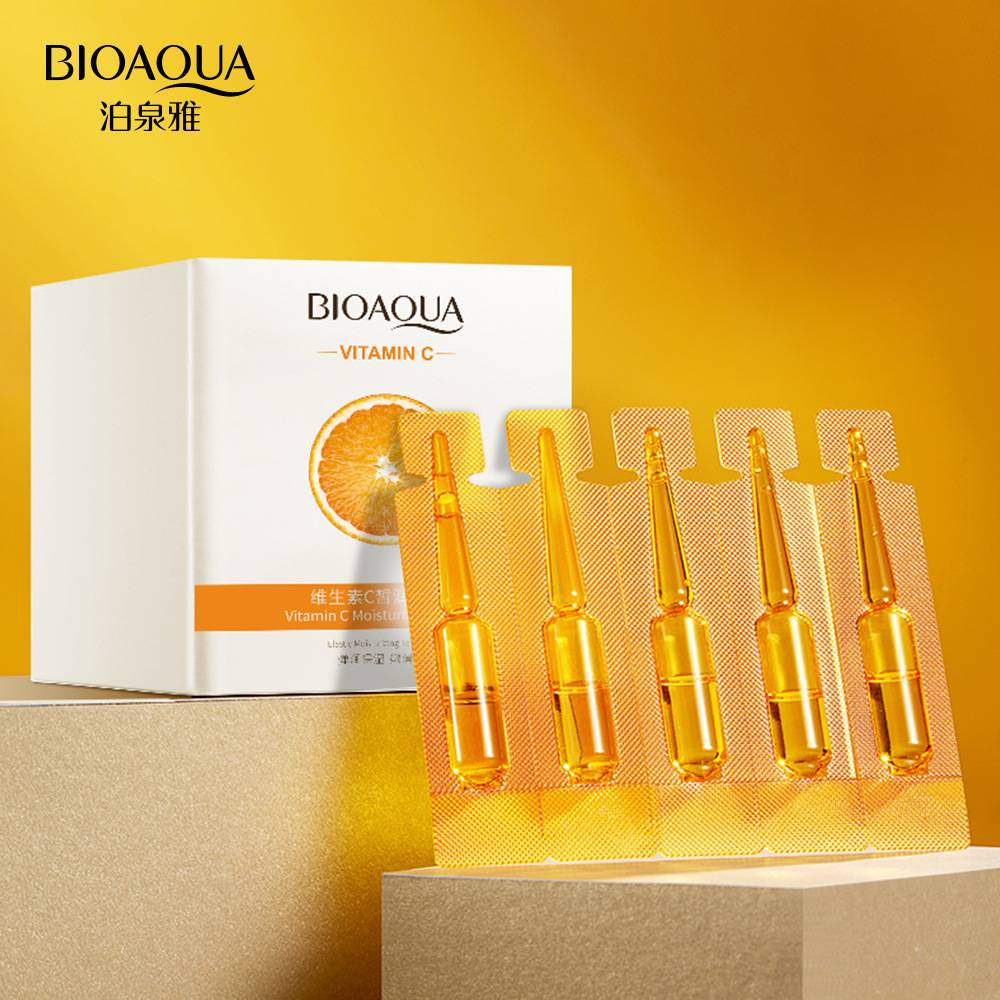 Bioaqua Vitamin C Moisturizing Hydrating Essence Skin Serum 2ml X 20pcs