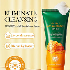 Bioaqua Vitamin E Manuka Honey Facial Cleanser 100g