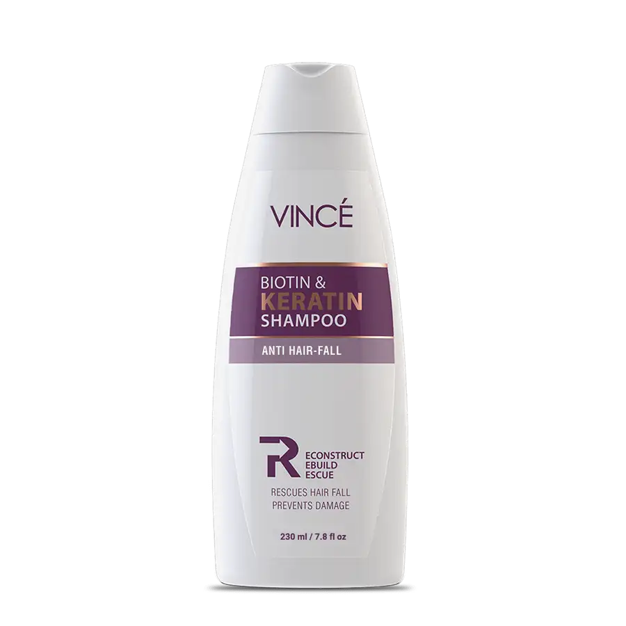 Vince - Biotin & Keratin Shampoo - 230Ml