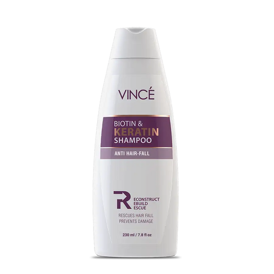 Vince - Biotin & Keratin Shampoo - 230Ml