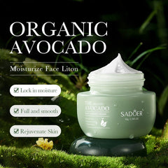 Sadoer Organic Avocado Skin Care Hydrating Tender Smooth Skin Six Pieces Set