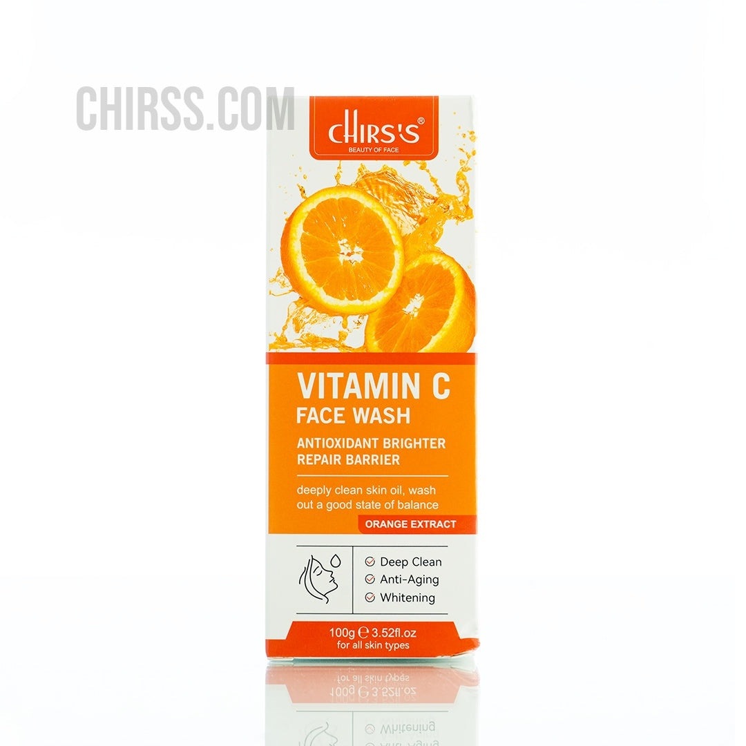 Chirs's Vitamin C Face Wash Antioxidant Brighter Repair Barrier 100G