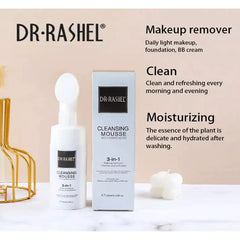 Dr Rashel Cleansing Mousse 3-In-1 Makeup, Cleanses And Exfoliates, 125ml