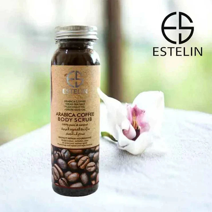 Dr Rashel Estelin Arabica Coffee Body Scrub, 200g