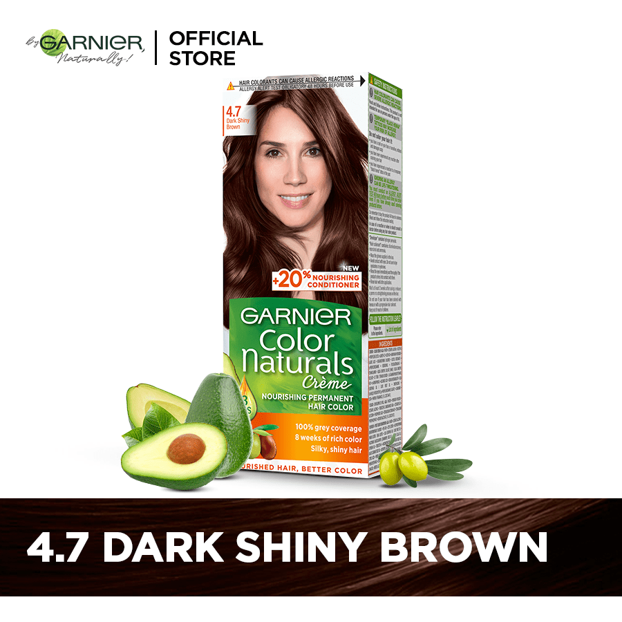 Garnier Color Naturals - 4.7 Dark Shiny Brown