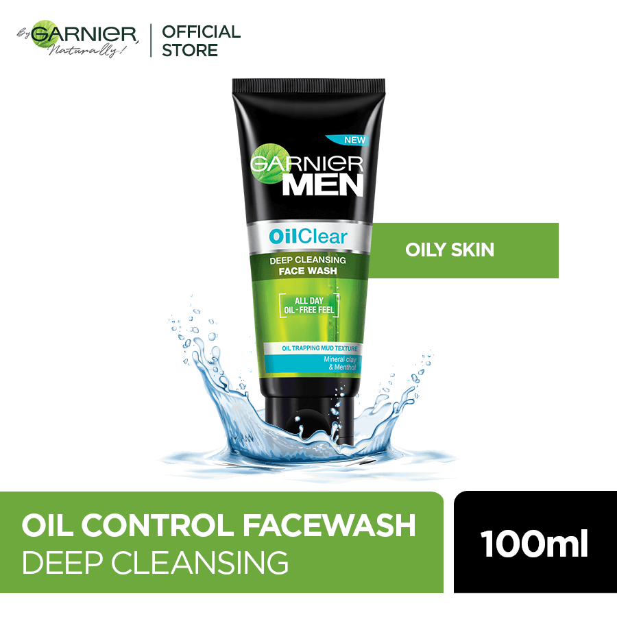 Garnier Men Oil Control Face Wash - 100ml