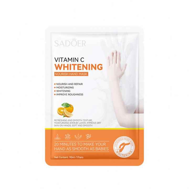 Sadoer Vitamin c Whitening Nourish Hand Mask 1 Pair