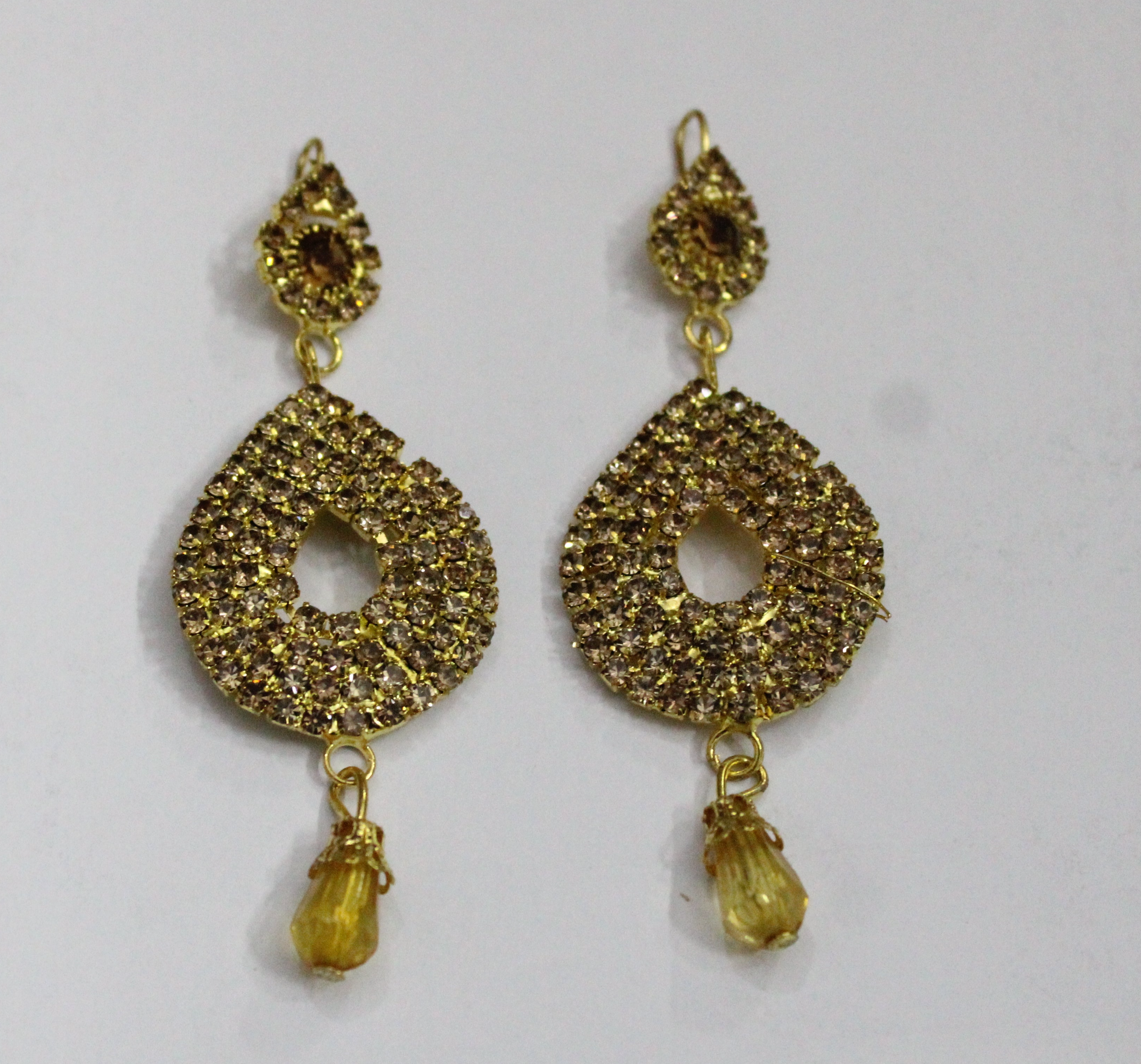 Lariat  Golden Necklace Set