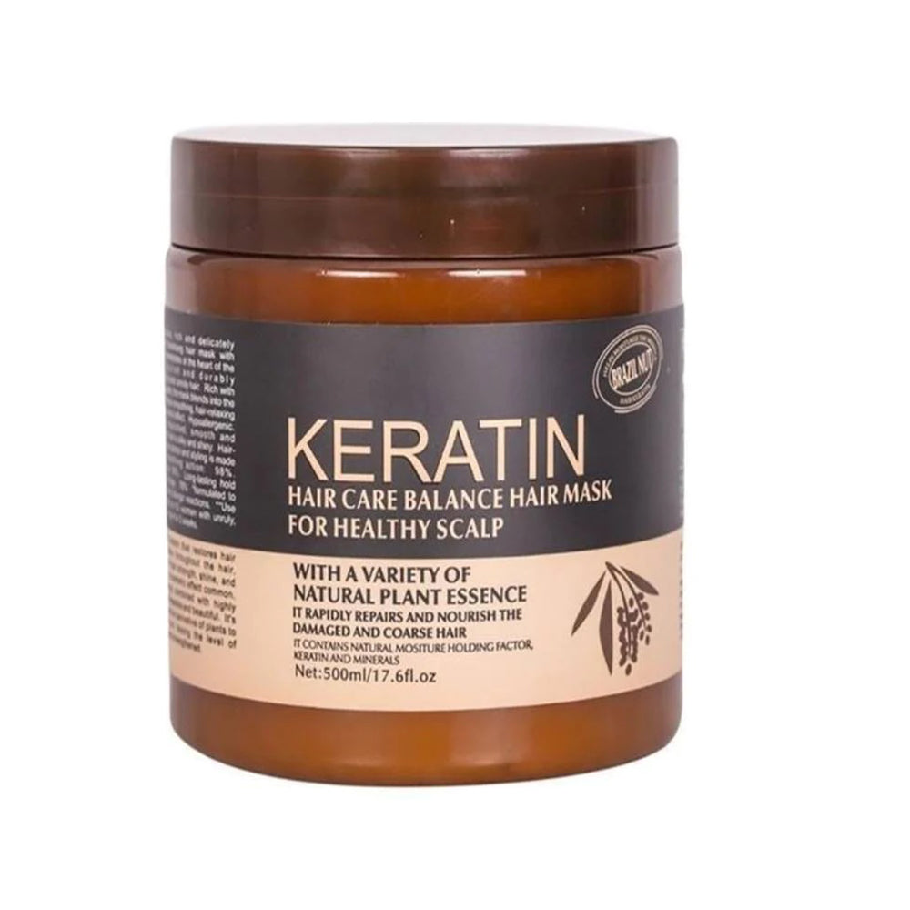 Keratin Hair Care Balance Hair Mask For Healthy Scalp