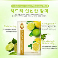 BIOAQUA Lemon Fresh Natural Moisturizing Face Sheet Mask