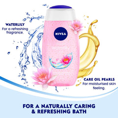 Nivea Waterlily & Care Oil Body Wash For Long-Lasting Freshness - 250 ml