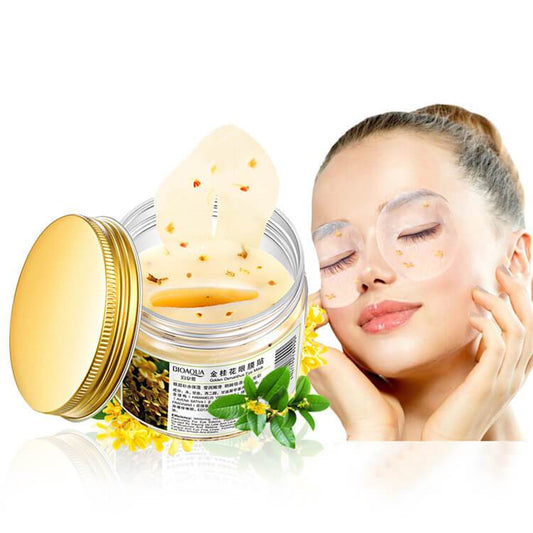 BIOAQUA Pack of 2 Golden Osmanthus Eye Mask and Eye Roller Essence