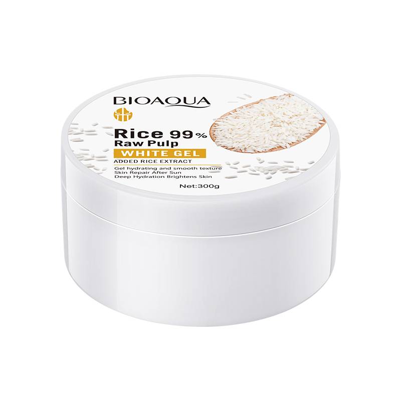 Bioaqua Rice Raw Pulp White Gel Moisturizing Brightening Gel 300g