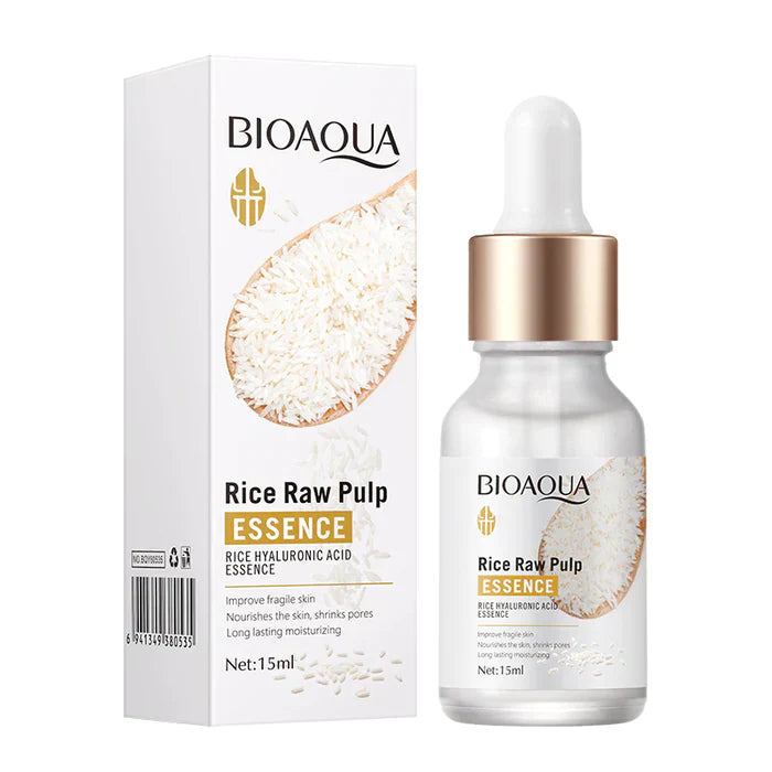 Bioaqua Pack of 5 Rice Raw Pulp Whitening Skincare Products Set