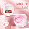 Bioaqua Rose Hyaluronic Acid Remove Eye Bags Eye Mask 60pcs